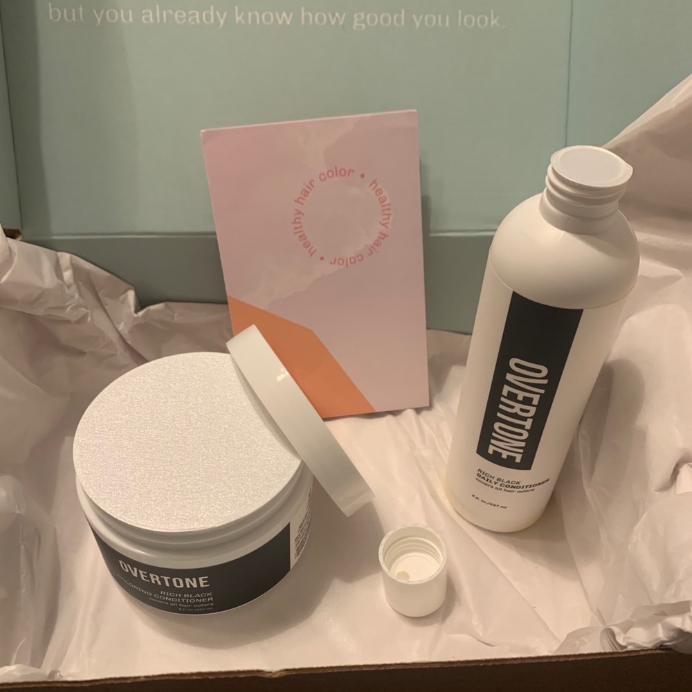 Overtone rich black color duo (NEVER USED!)